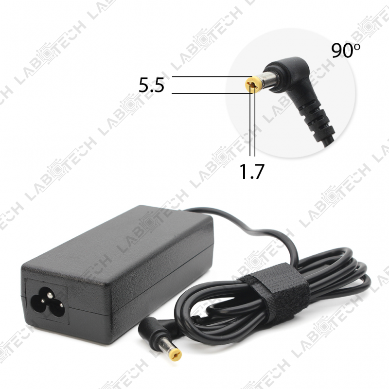 Punjač za laptop Acer 19V 3.42A (5.5*1.7) ugao 90 HQ